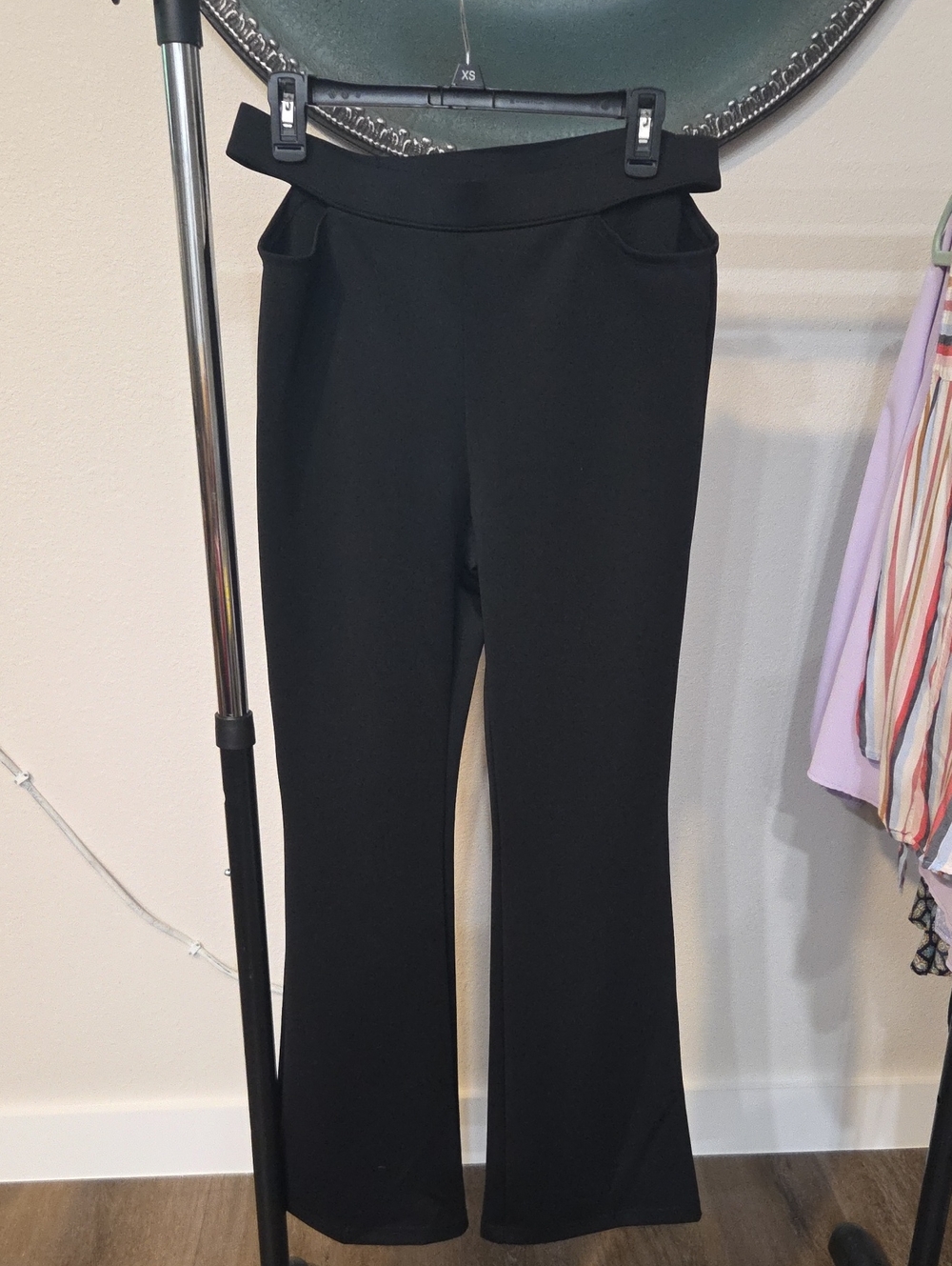 wild fable Black High-Rise Boot Cut Pants
